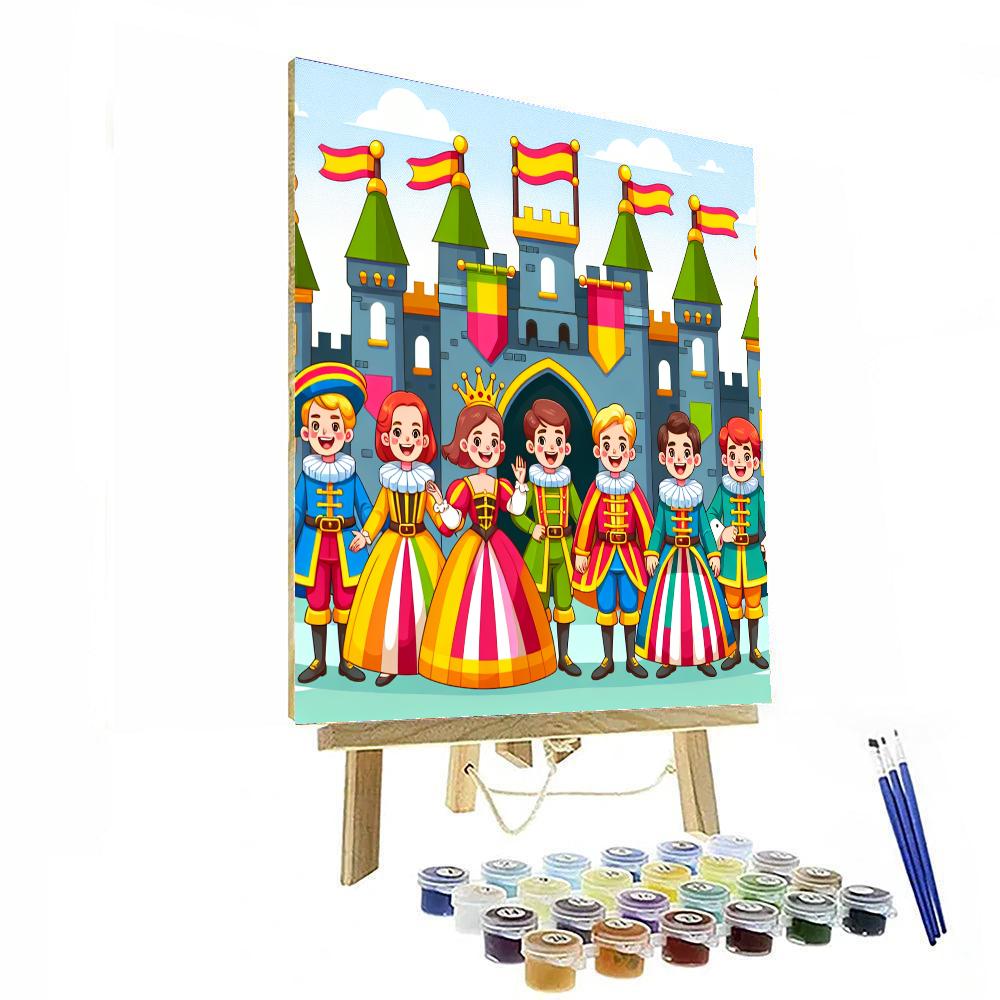 Royal Kingdom Revelry Paint By Numbers Kits