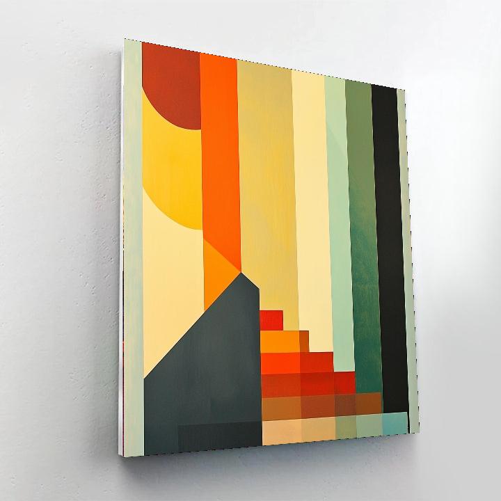 Kazimir Malevich Inspired Elements Of Abstraction  Paint By Color