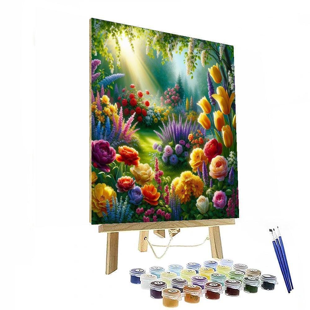 Springtime Garden Delight - DIY Painting By Numbers Kit – Artistry Rack