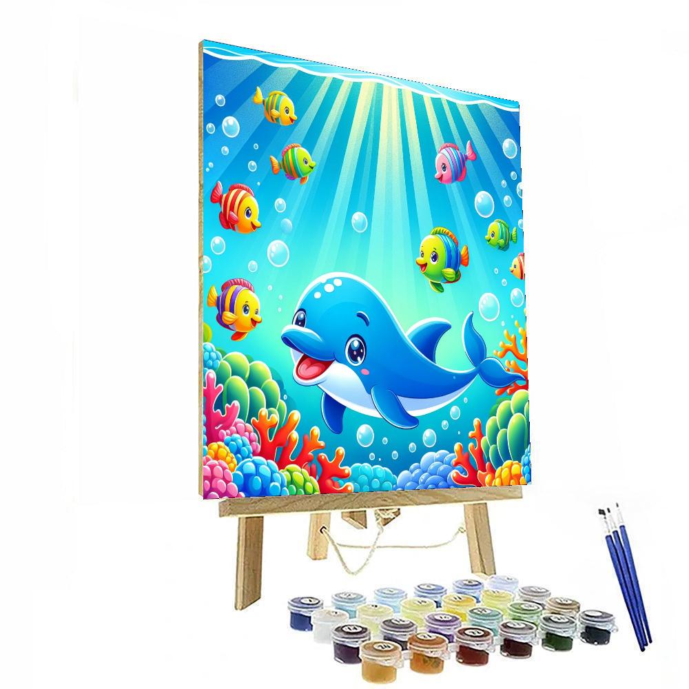 Ocean Adventure Explorers Painting Number Kit