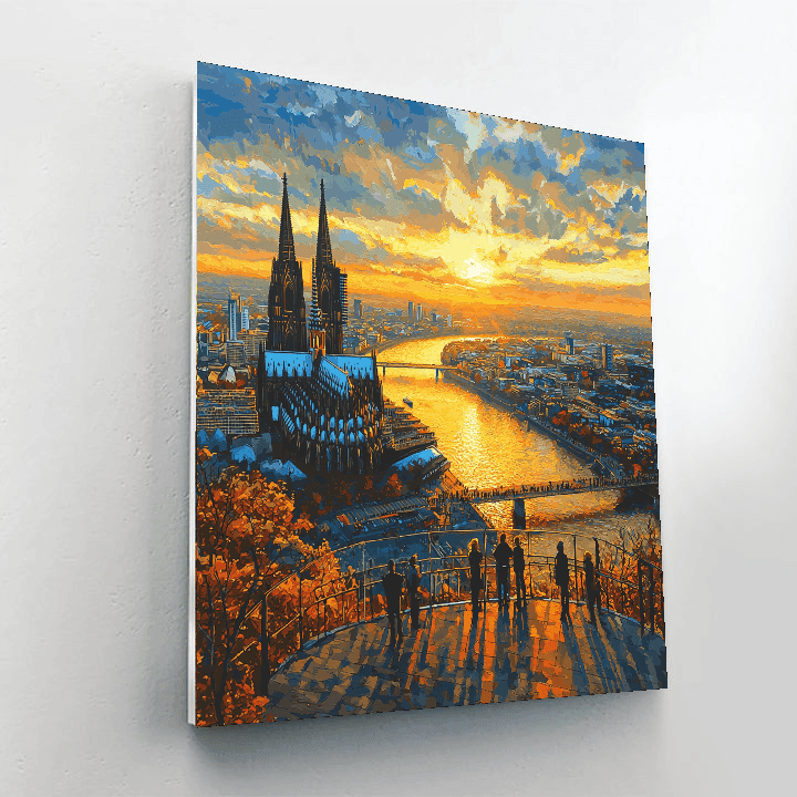 Köln Triangle Paint By Numbers Kits