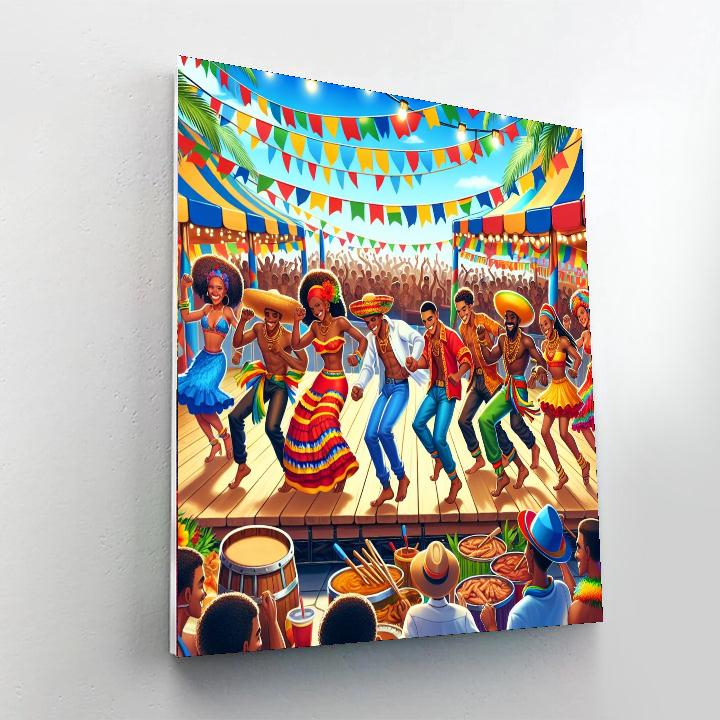 Kingston Calypso Festival Painting Number Kit