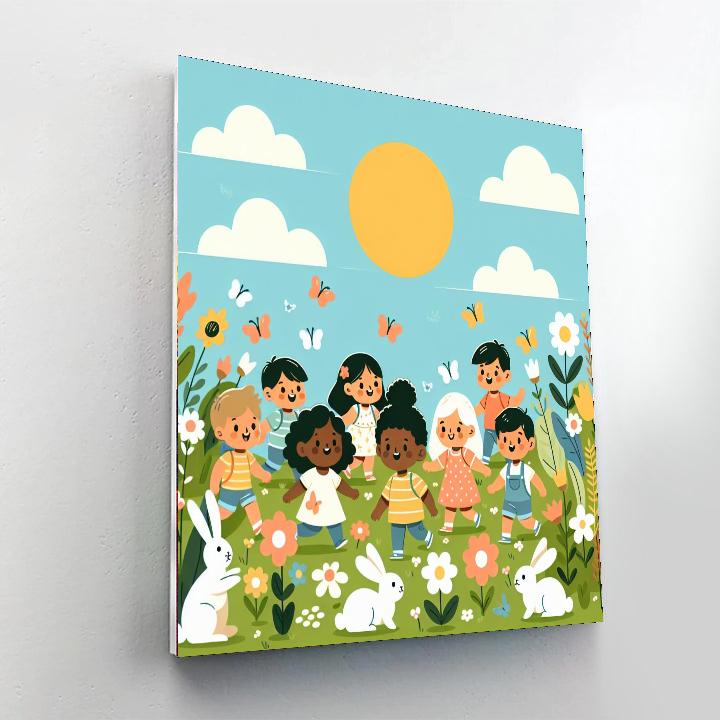 Mystic Meadow Hideaway Numbered Painting Kits