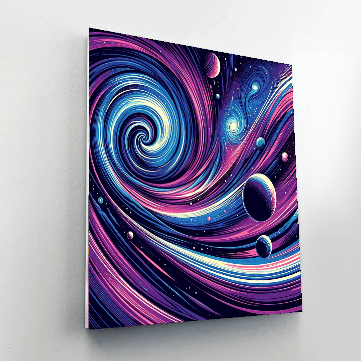 Astral Explorer Paint By Numbers Art