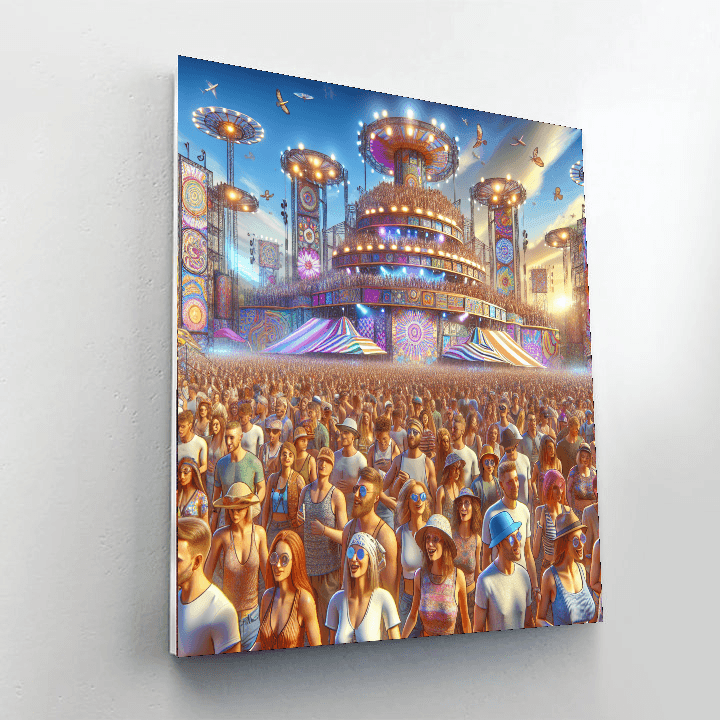 Pukkelpop - Belgium Paint By Numbers Kits