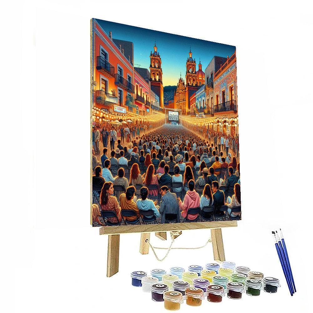 Festival Internacional De Cine De Guanajuato - Mexico Painting By Numbers Kit