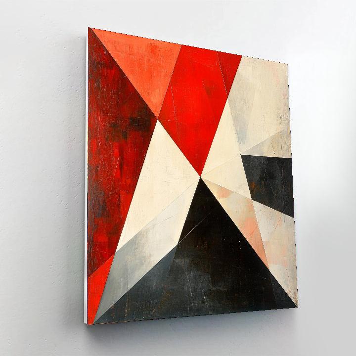 Kazimir Malevich Inspired Essence Of Emotion  Paint By Color