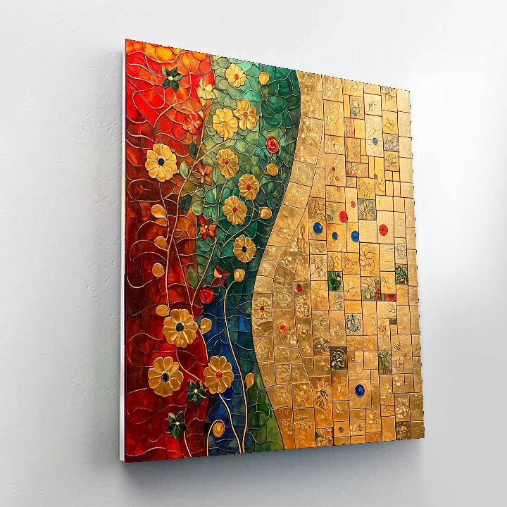 Gustav Klimt Inspired Eternal Seasons Composition  Paint By Numbers Art