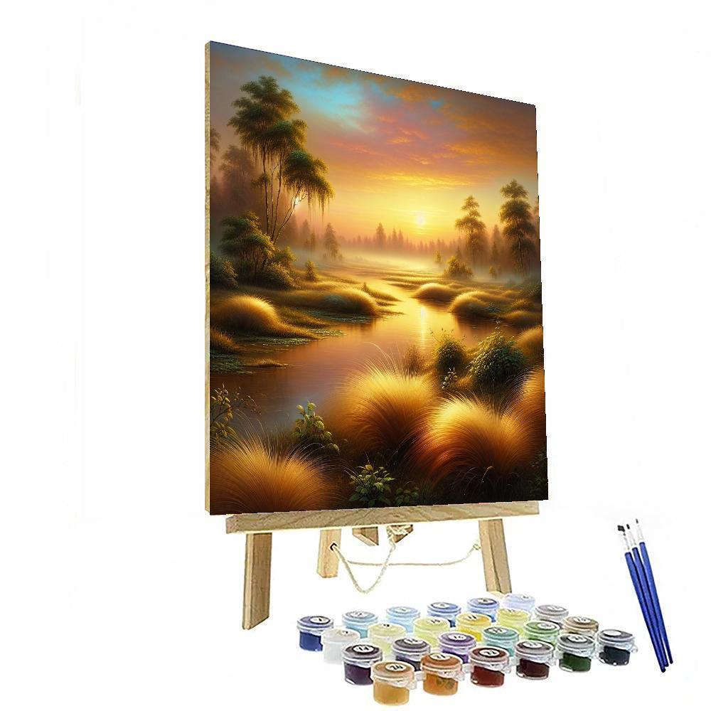 Radiant Daybreak Paint By Numbers