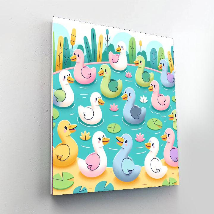 Giggle Goose Gala Paint By Numbers