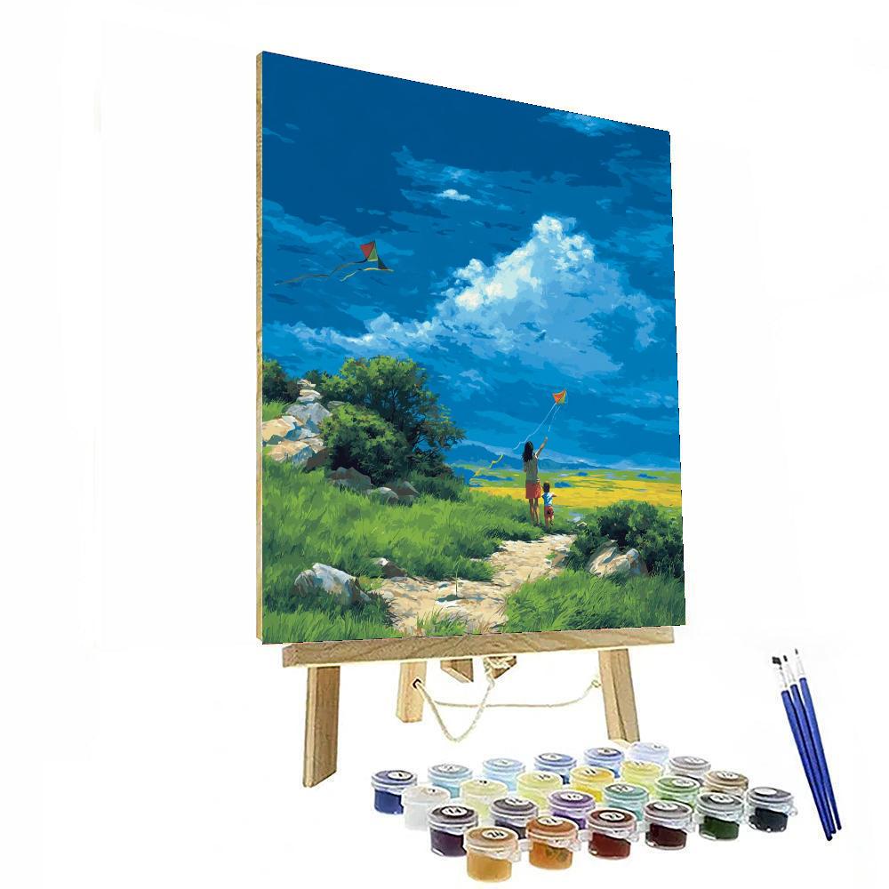 Kites Of Joy Paint By Numbers Kits