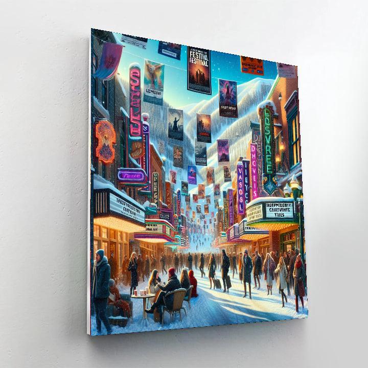 The Sundance Film Festival - Park City, Usa Numbered Painting Kits