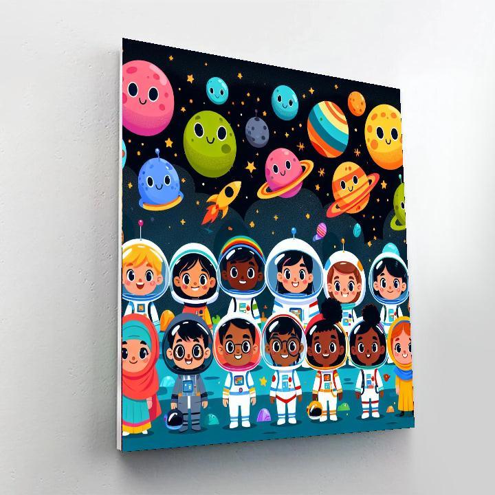 Intergalactic Quest Adventure Paint By Numbers Kits