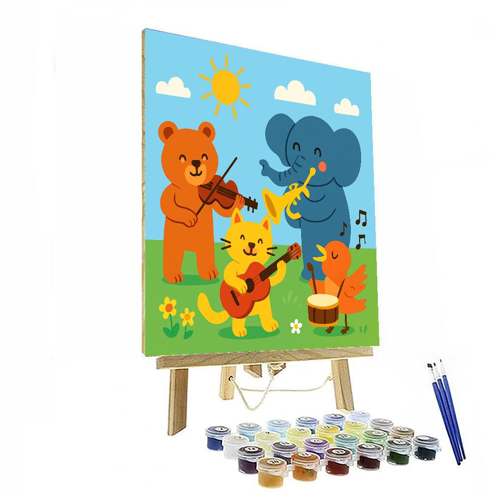 Animal Kingdom Concert Paint By Number