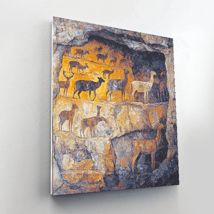 Lascaux Caves - France Painting By Numbers Kit