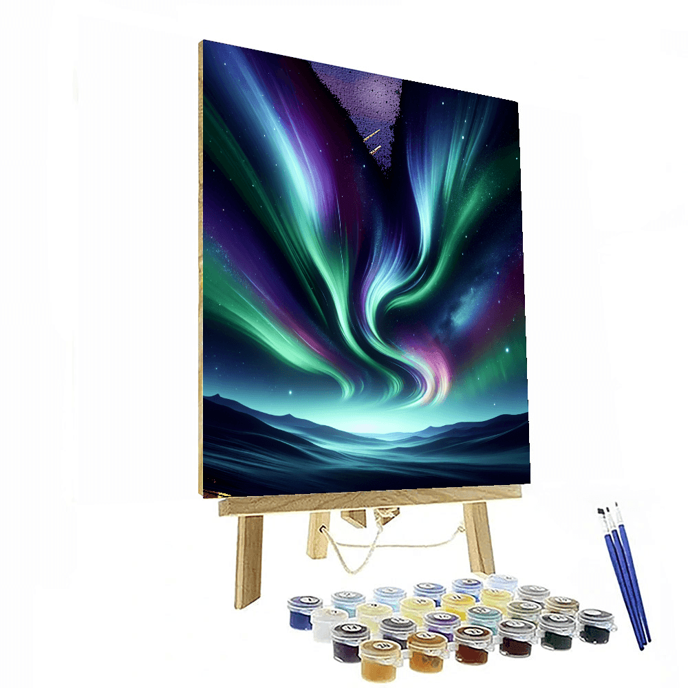 Aurora Harmony Paint By Numbers Art