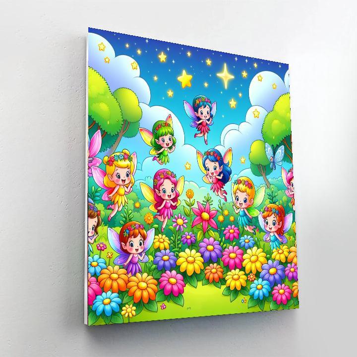 Fantasy Land Of Fairies Paint By Number