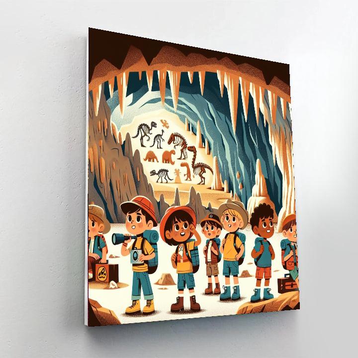 Cave Explorers Expedition DIY Paint By Numbers