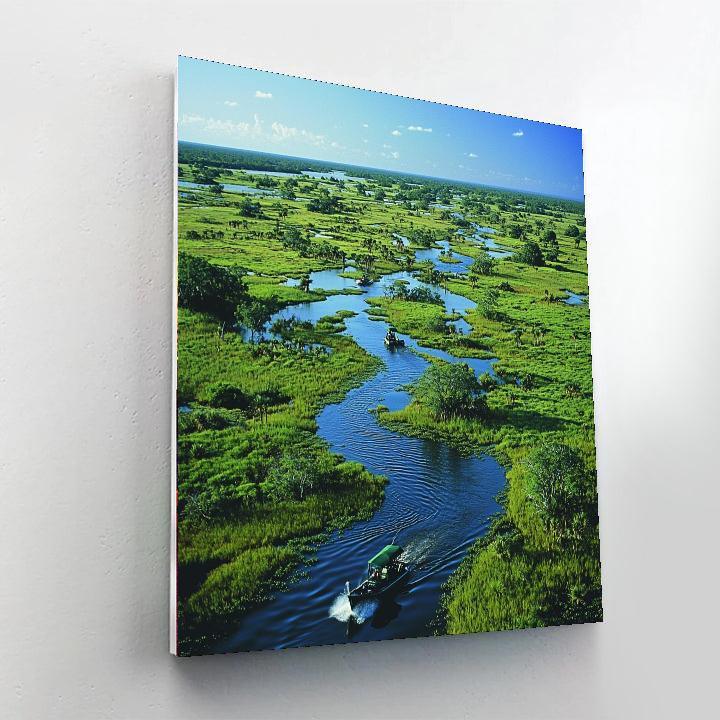 Everglades National Park - Usa Numbered Painting Kits