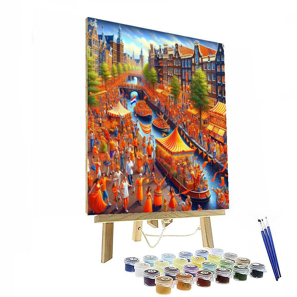 Koninginnedag - The Netherlands Paint By Number