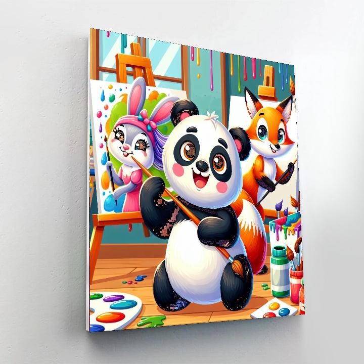 Animal Art Adventure DIY Paint By Numbers