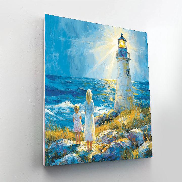 Maternal Lighthouse Paint By Color