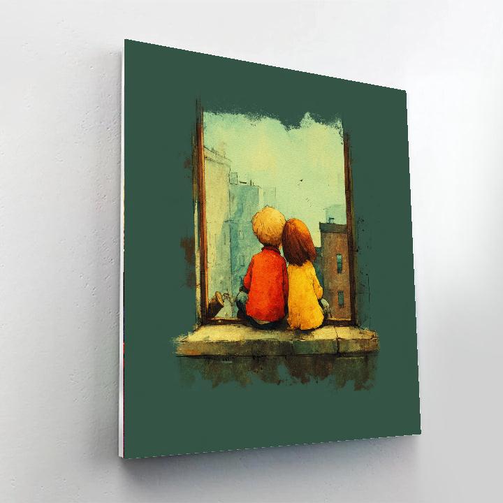 Mommy's Little Dreamer DIY Paint By Numbers