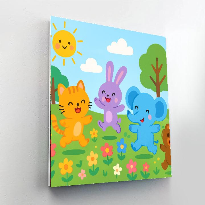 Frolic In The Meadows DIY Paint By Numbers