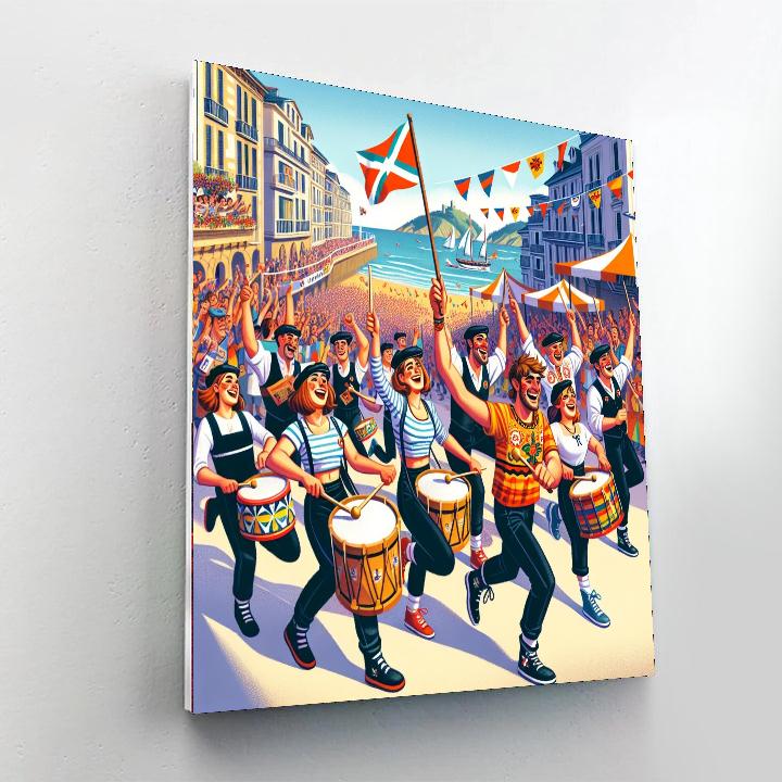 Día De San Sebastián - San Sebastián Numbered Painting Kits