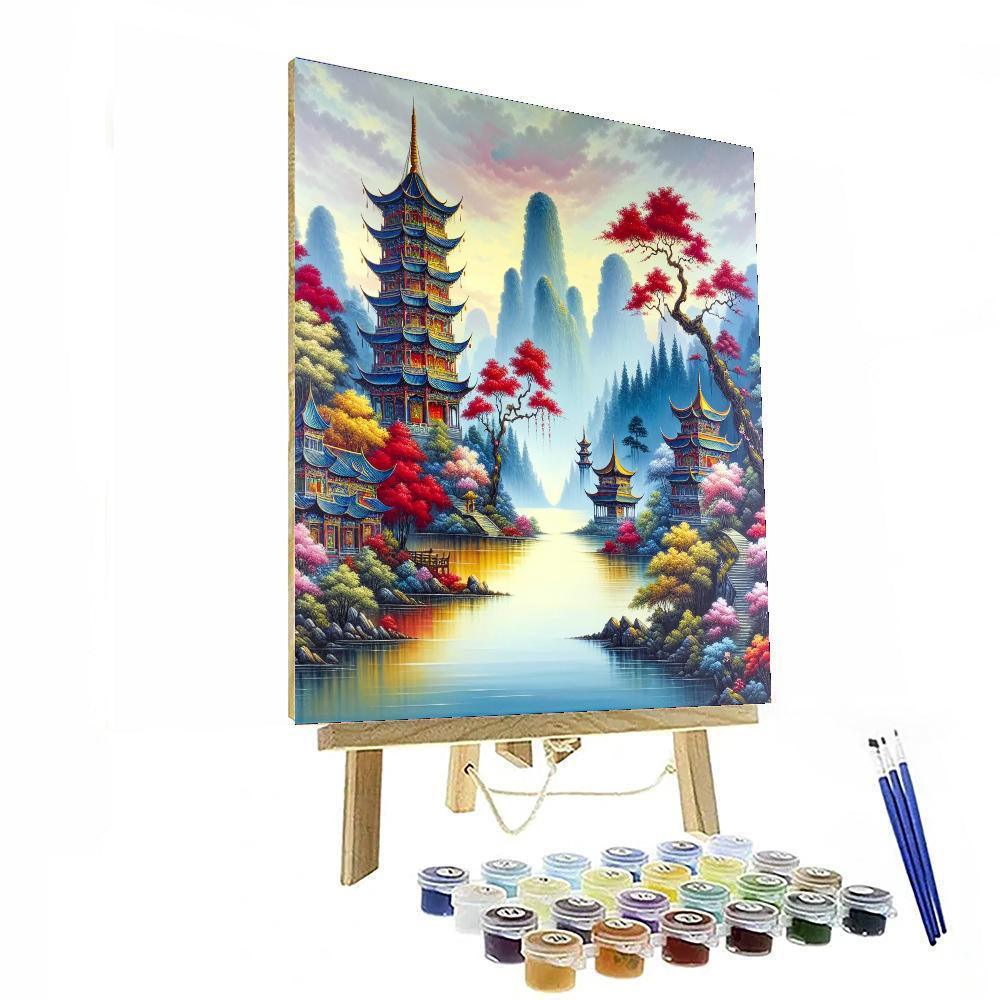 Mystical Eastern Medley DIY Paint By Numbers