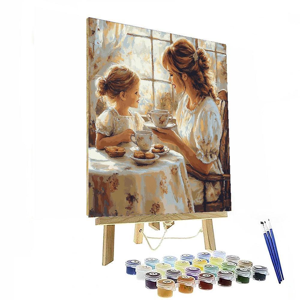 Sweet Tea Moments Number Painting