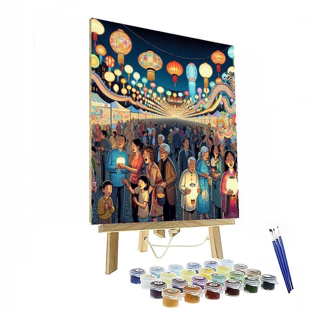 Shenzhen Lantern Festival - China Paint By Color