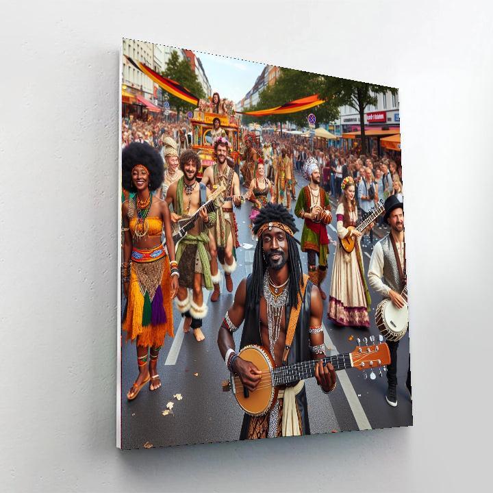 The Carnival Of Cultures - Germany Numbered Painting Kits