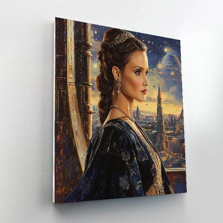 Natalie Portman: From Star Wars To The Vantage Of Excellence Number Painting