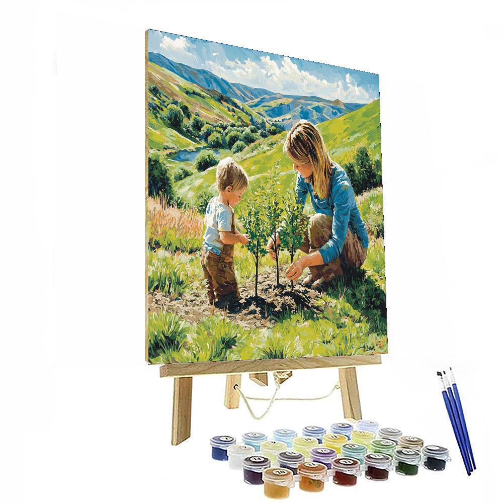 Mother Nature's Love DIY Paint By Numbers