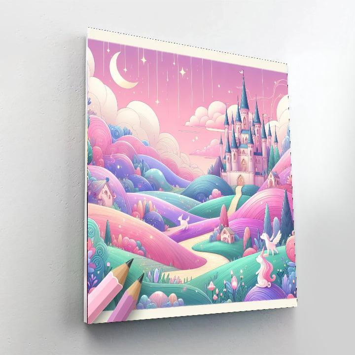 Enchanted Fairytale Journey Numbered Painting Kits