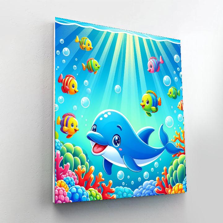 Ocean Adventure Explorers Painting Number Kit