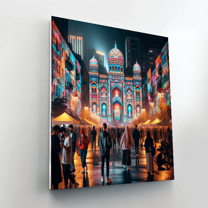 Berlin Festival Of Lights - Germany Painting Number Kit