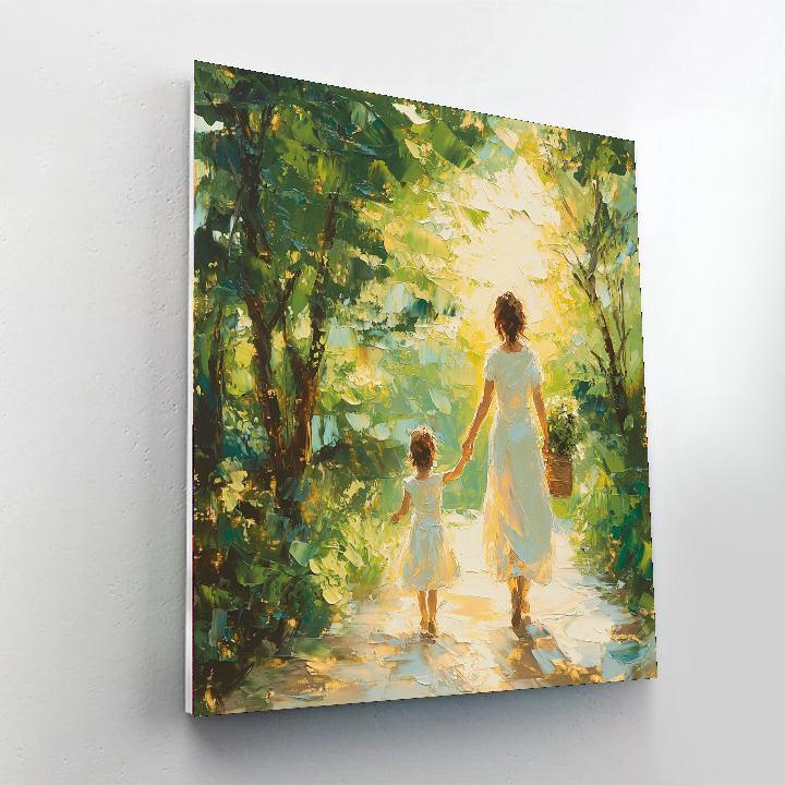 Sunlit Stroll Numbered Painting Kits