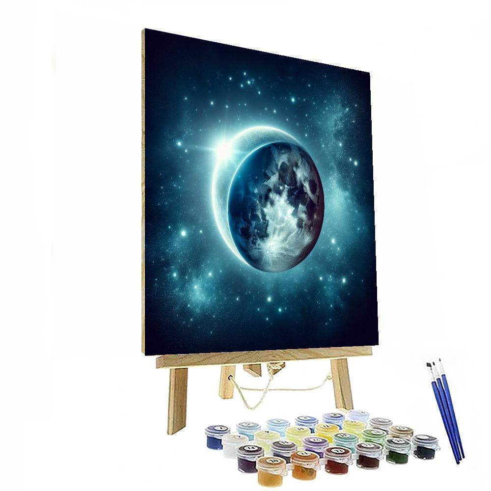 Lunar Eclipse Mystery Paint By Numbers