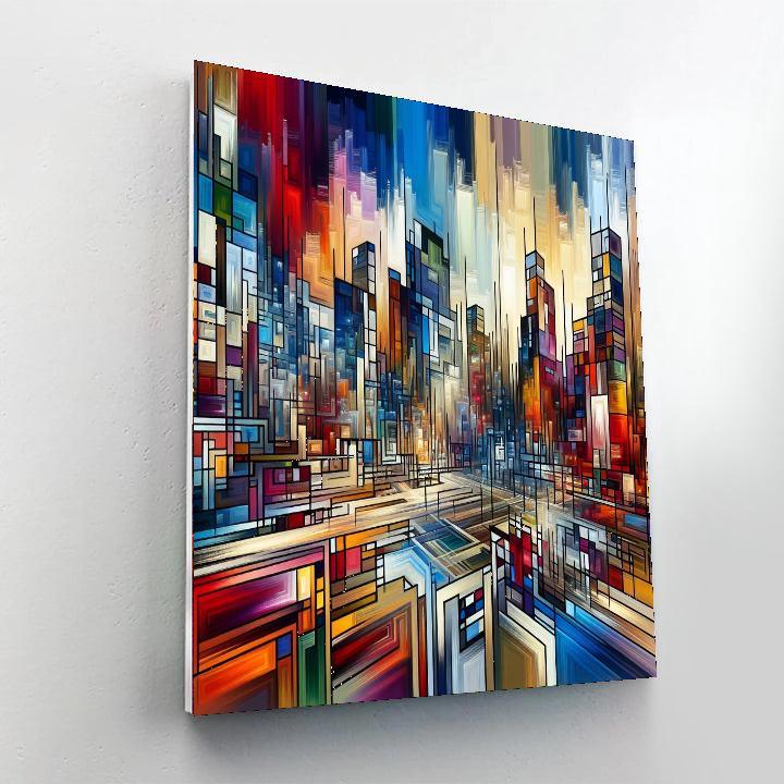 Dynamic Urban Expressions DIY Paint By Numbers