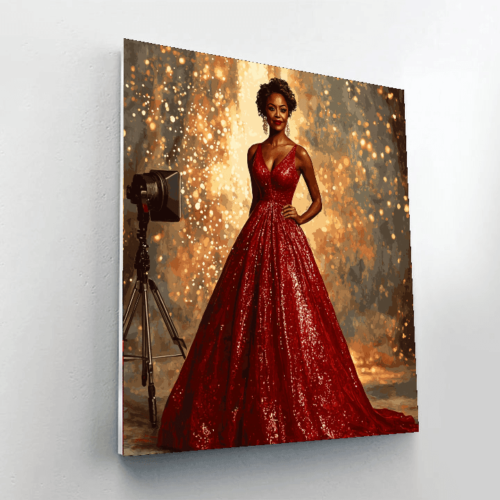 Viola Davis: A Journey Through Resilience Paint By Numbers Kits