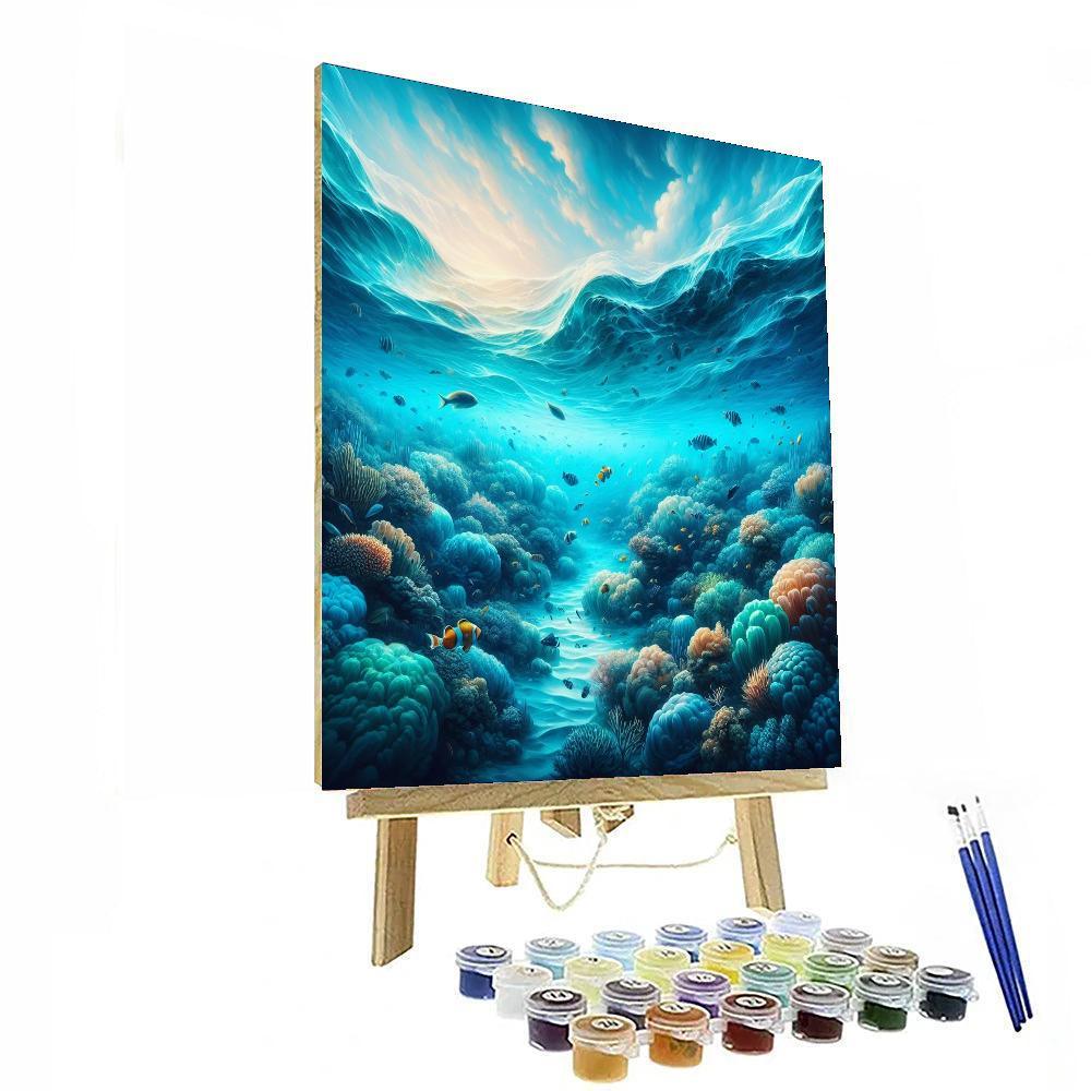 Ocean's Serenade Painting By Numbers Kit