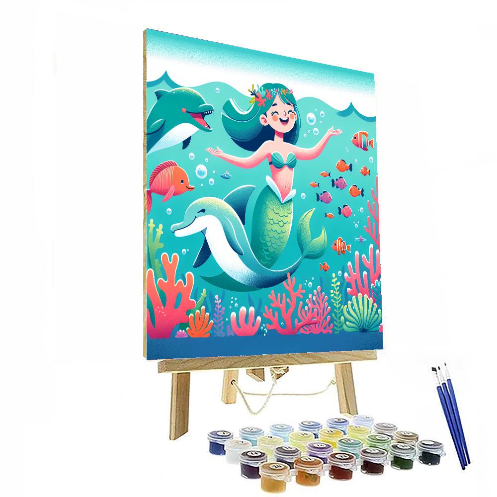 Mystical Mermaid Voyage Numbered Painting Kits