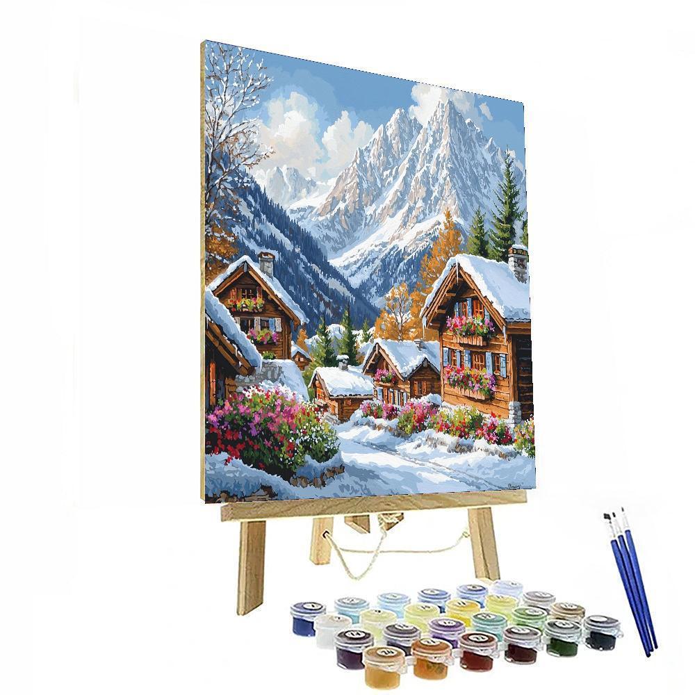 Wengen - Switzerland Numbered Painting Kits