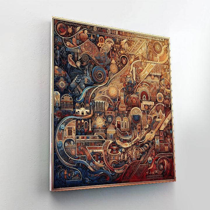 Cultural Heritage Tribute Paint By Numbers Art