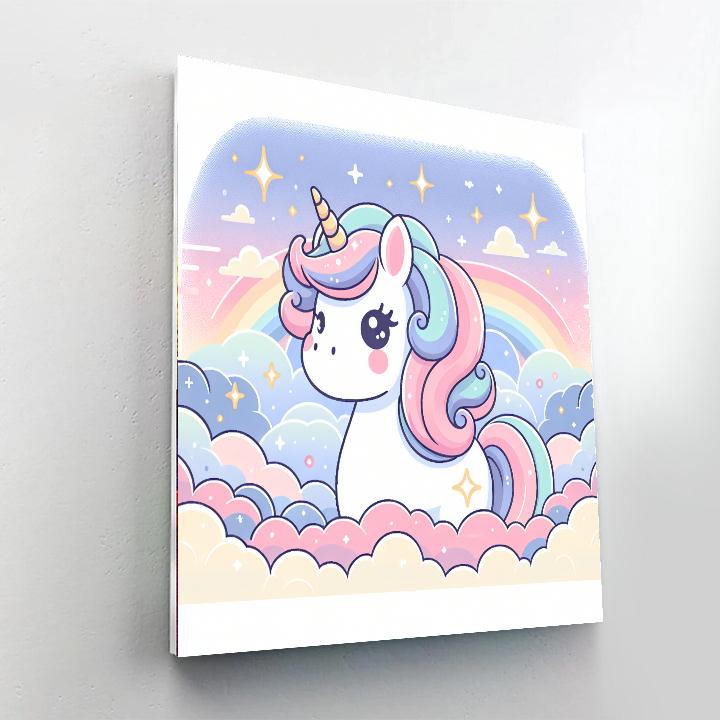 Unicorn Stardust Dreamscape Paint By Numbers Art
