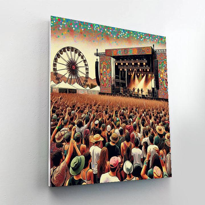 Lollapalooza Music Festival - Usa Number Painting