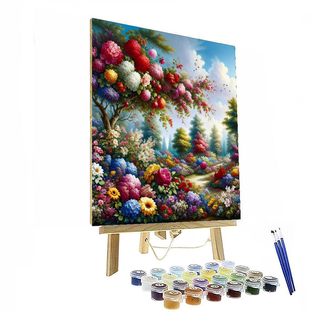 Vibrant Flower Symphony - DIY Painting By Numbers Kit – Artistry Rack