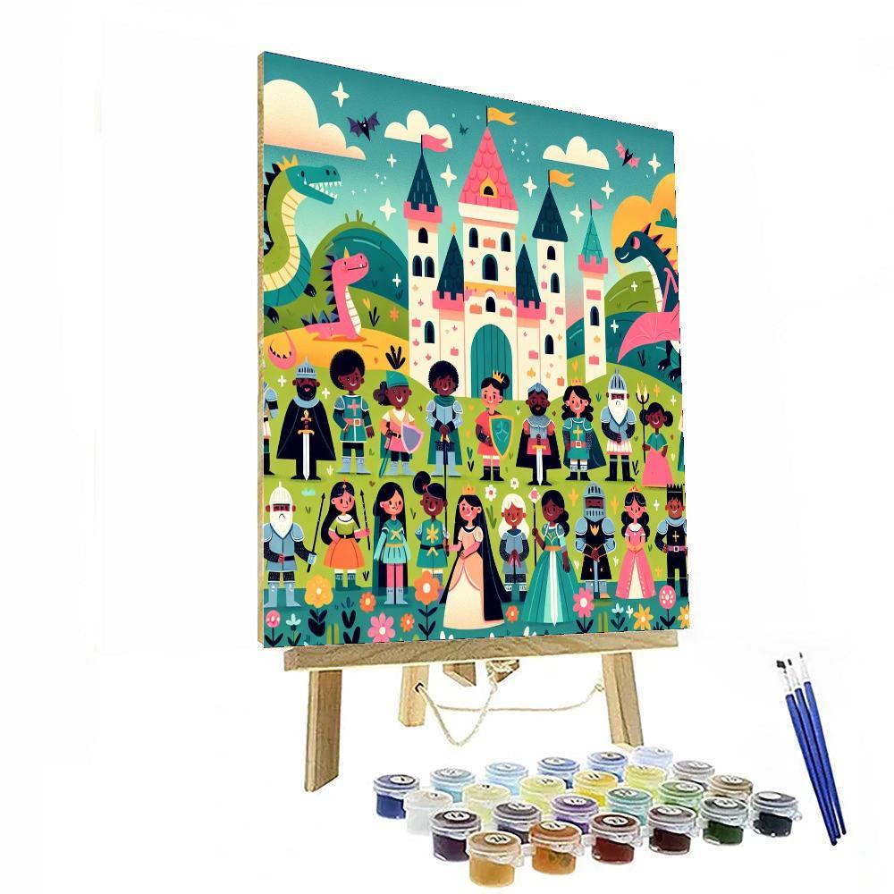 Epic Castle Adventure Paint By Numbers Kits